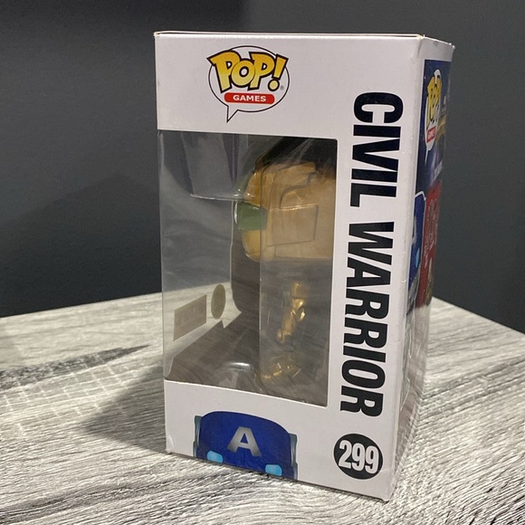 Funko Pop! Games | Marvel Contest of Champions #299: Civil Warrior - Bobble-Head - Picture 4 of 14
